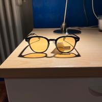Occhiali Vintage con Lenti Gialle UV400
