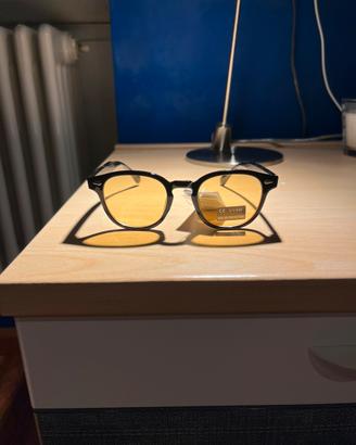 Occhiali Vintage con Lenti Gialle UV400