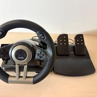 Volante Serafin R1 + pedaliera x Ps4,Xbox,Pc