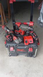 Kit completo milwakee professionale Con trolley