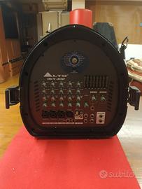 amplificatore con mixer integrato,con casse