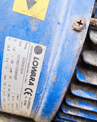 Pompa autoclave lowara