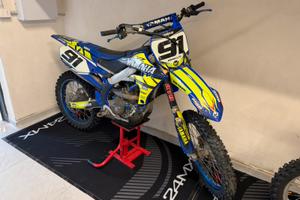 Yzf 250 2021 8ore scarico piastre ecc