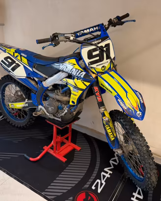 Yzf 250 2021 8ore scarico piastre ecc