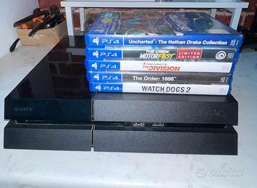 PS4 con giochi