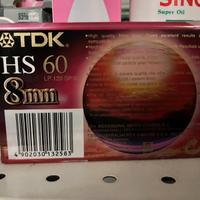 Cassetta TDK HS 60 – 8mm Videotape nuova sigillata