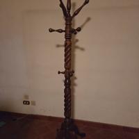 Appendiabiti da Terra antiquariato in Legno 