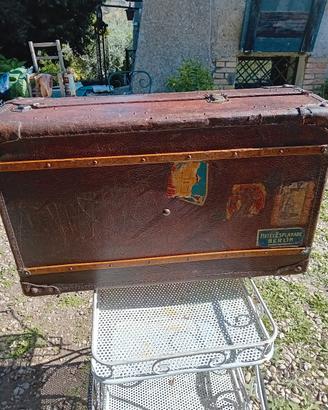 valigia baule vintage 