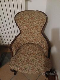 Poltroncina stile Impero