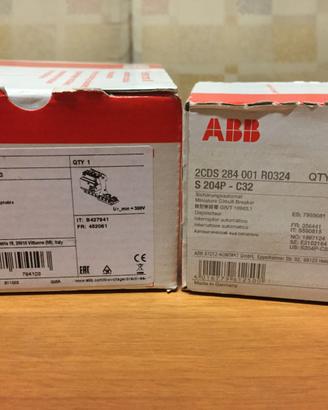 ABB Magnetotermico S204P-C32 Blocco Diff DDA204