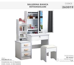 BALLERINA TRUCCO + SGABELLO