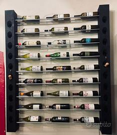 Portabottiglie realizzate con pupitre