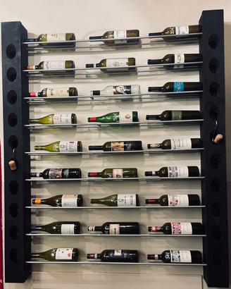 Portabottiglie realizzate con pupitre