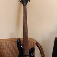 Basso Harley Benton b-650 Fretless 5 corde