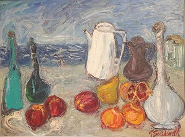 Quadro"Osservando il mare" di Giuseppe SCARDOVELLI