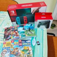 Nintendo switch, giochi e accessori 