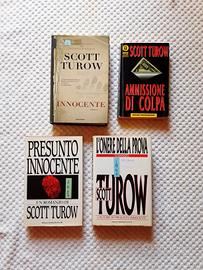Set 4 libri di Scott  Turow
