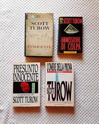 Set 4 libri di Scott  Turow