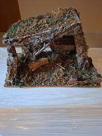 Capanna per presepe