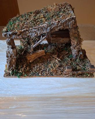 Capanna per presepe