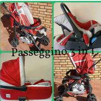 passeggino 3 in 1