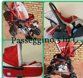passeggino 3 in 1
