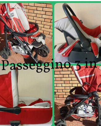 passeggino 3 in 1