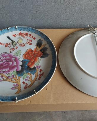 piatti decorativi porcellana con molla appendere