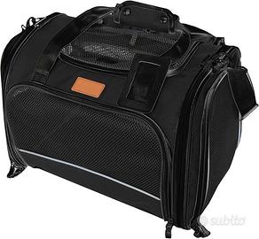 Trasportino per Cani e Gatti 51x36x33 nero