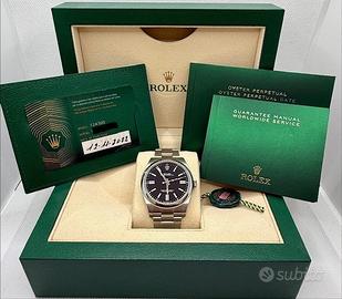 ROLEX OYSTER PERPETUAL 124300 NUOVO FULL SET