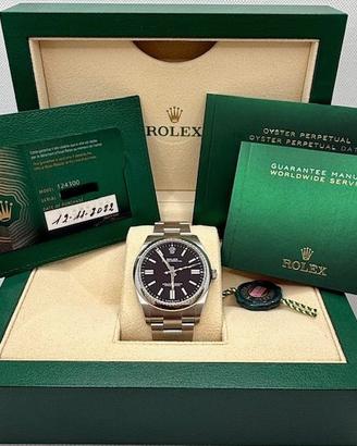 ROLEX OYSTER PERPETUAL 124300 NUOVO FULL SET