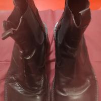 stivaletto nero uomo in pelle 40 