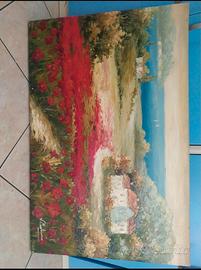Dipinto a olio  89 x 58 cm