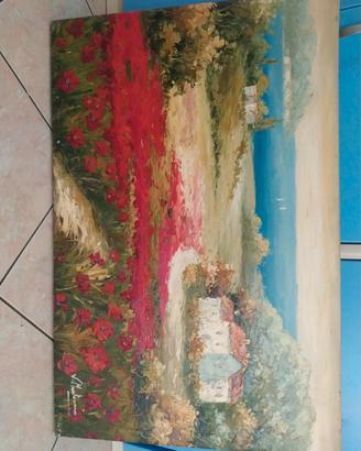 Dipinto a olio  89 x 58 cm