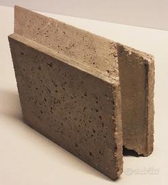 Blocchetti in cemento a incastro