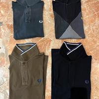 Polo Fred Perry - Tg. S,M - Marrone, Nero, Grigio