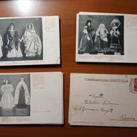 CARTOLINE ESPOSIZIONE ARTE LAVORI FEMMINILI 1900