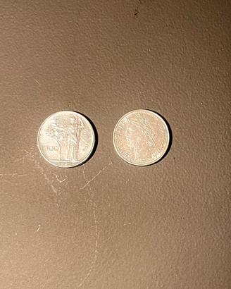 Monete 100 lire piccole