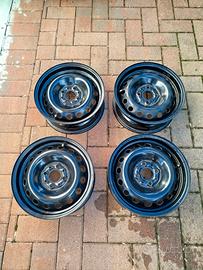  4cerchi  in ferro per fiat500