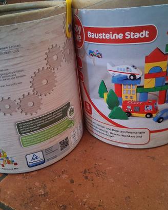 Mattoncini in legno per bambini