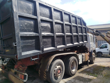 Fiat 240/36 con gru jonsered polipo e rotatore