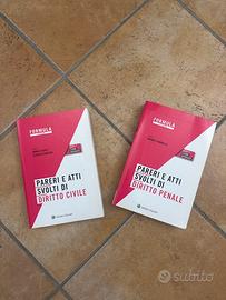 Pareri e atti svolti di diritto civile e penale