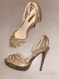 Sandali con tacco da donna 