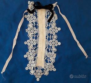 Antica pettorina a tombolo fine 1800