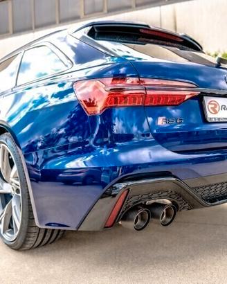 Audi A6 Avant RS6 4.0TFSI 441kw 2020> Scarico Inox