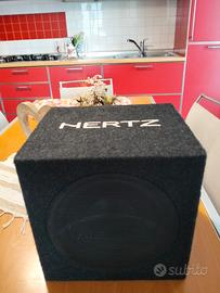 subwoofer amplificato hertz