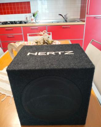 subwoofer amplificato hertz