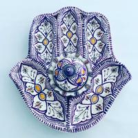 Mano di Fatima in ceramica marocchina