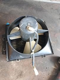 Radiatore e ventola raffreddamento Ape Piaggio