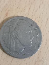 moneta venti centesimi 1942 "Impero"del Regno d'It